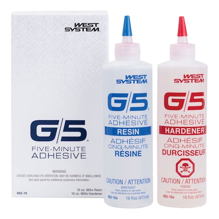 West System West System G/5 High Strength Glue Clear Adhesive Kit 2 pk 865-16